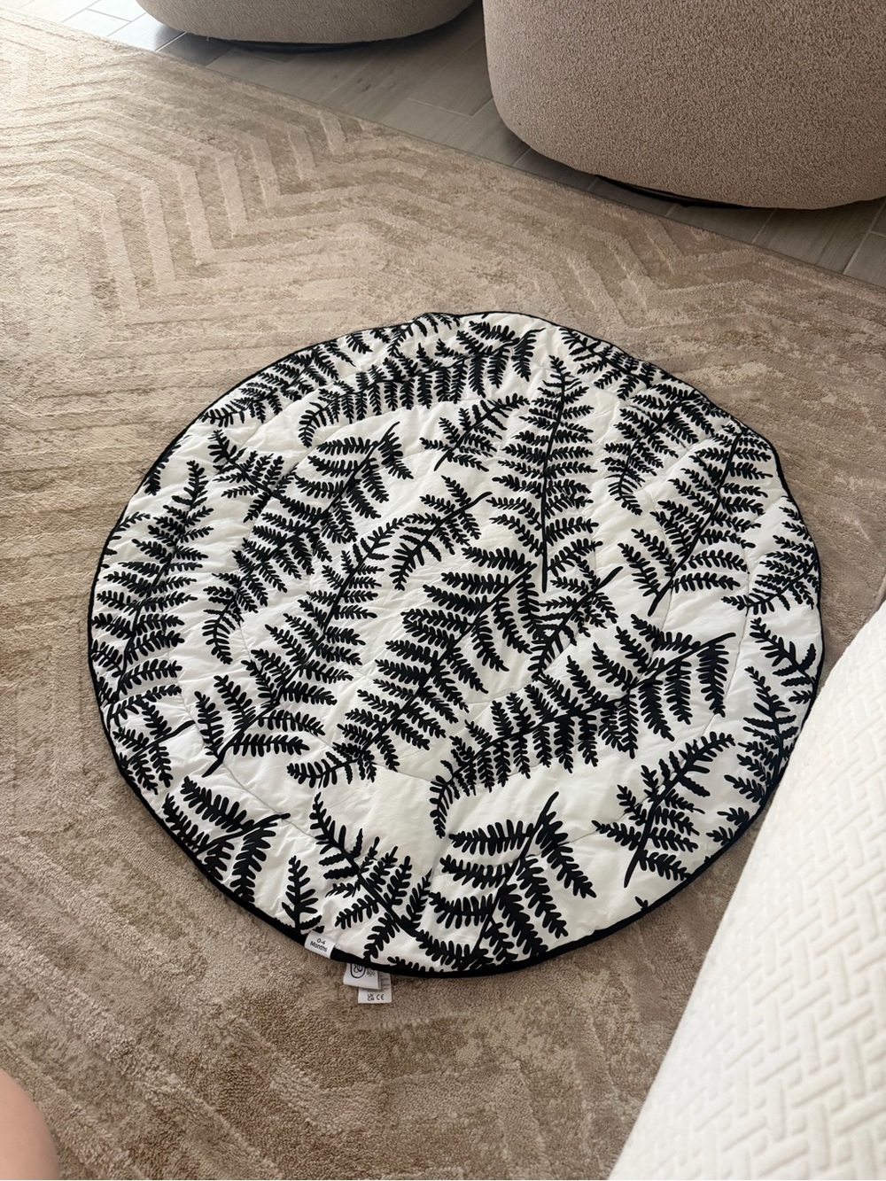 Etta loves baby play mat reversible